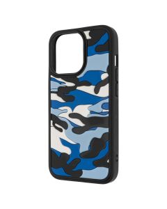 Чохол накладка для iPhone 13 Pro Army Collection Синя (Blue)