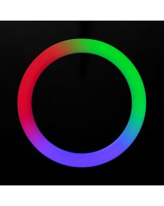 Кільцева світлодіодна лампа RGB LED MJ-36 (36см)