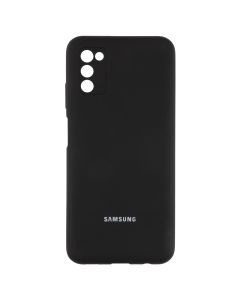 Чохол накладка для Samsung A03s Soft Case Чорна (Black)