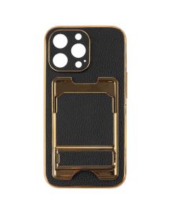 Чохол накладка для iPhone 13 Pro Gold Seria Чорна (Black)