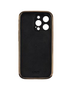 Чохол накладка для iPhone 13 Pro Gold Seria Чорна (Black)