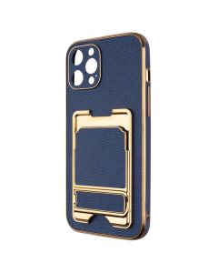 Чохол накладка для iPhone 12 Pro Max Gold Seria Синя (Blue)