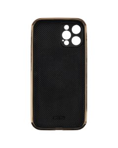 Чохол накладка для iPhone 12 Pro Gold Seria Чорна (Black)