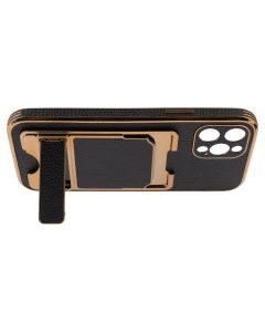 Чохол накладка для iPhone 12 Pro Gold Seria Чорна (Black)