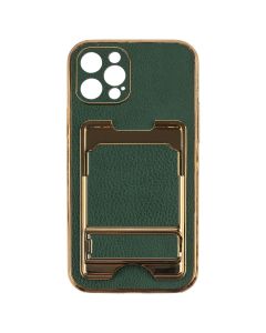 Чохол накладка для iPhone 12 Pro Gold Seria Зелена (Green)