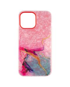 Чохол накладка для iPhone 13 Pro Max Mramor Case Червона (Red)