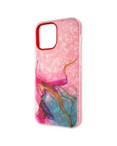 Чохол накладка для iPhone 13 Pro Max Mramor Case Червона (Red)