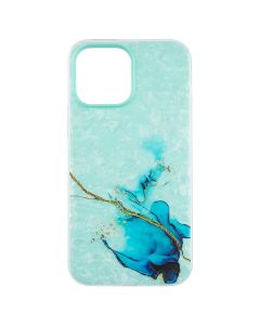 Чохол накладка для iPhone 13 Pro Max Mramor Case Зелена (Green)