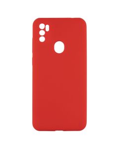 Чехол накладка для ZTE Blade A7S WAVE Silicone Красный (Red)