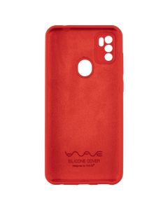 Чехол накладка для ZTE Blade A7S WAVE Silicone Красный (Red)