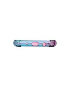 Чехол накладка для TECNO Pova WAVE Shine Синий Розовый (Blue Pink)