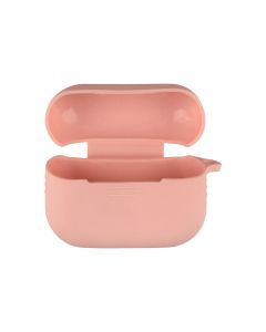 Чохол для навушників AirPods Pro DM з карабіном Рожевий (Light Pink)