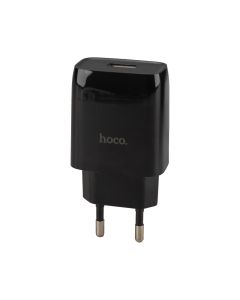 Зарядное устройство Hoco C72A Glorious 2.1A + кабель Type-C Белый (White)