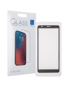 Захисне скло для ZTE Blade A31 ACCLAB Full Чорне (Black)