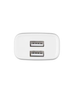 Зарядное устройство XO L57 2USB + кабель Micro-USB Белый (White)