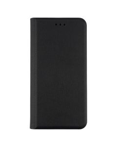 Чехол кейс для Samsung A31 кожаный Черный (Black)