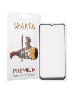 Защитное стекло для TECNO Spark 7/7 GO 6D UA Sparta Черное (Black)