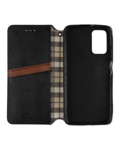 Чехол кейс для Xiaomi Redmi Note 9S/9 Pro GETMAN Cubic Черный (Black)