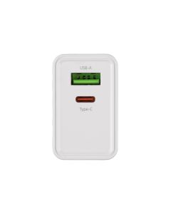 Зарядное устройство Hoco N21 PD30W QC3.0 + кабель Type-C to Type-C Черный (Black)