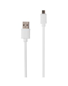 USB-кабель Borofone BX52 Airy Silicone Micro USB 2.4A 1м Черный (Black)