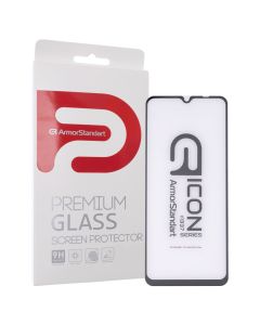 Захисне скло для Xiaomi Redmi 10C ArmorStandart Чорне (Black)