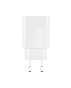 Зарядное устройство XO L72 QC 3.0 30W (18W/1USB+2.4A/2USB) + кабель Micro-USB Белый (White)