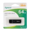 Apacer AH355 USB 3.0 64Gb Чорна (Black)